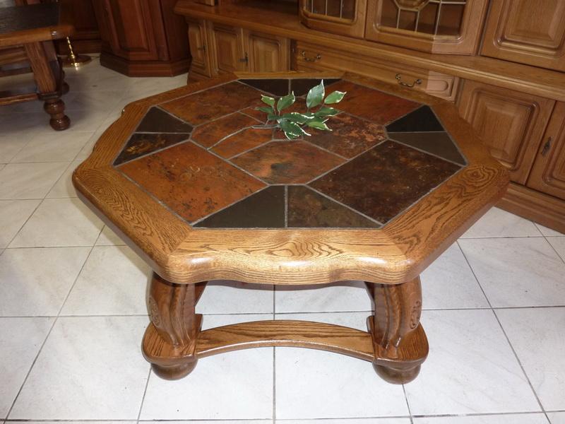 Konferenční stolek dubový